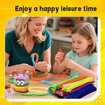 200 Pcs Pipe Cleaners, 30cm Multi Colored Pipe Cleaners for Craft | Floral Supplies Chenille Stems Pipecleaners for Craft Flowers DIY Arts, Decorations-20 Colors