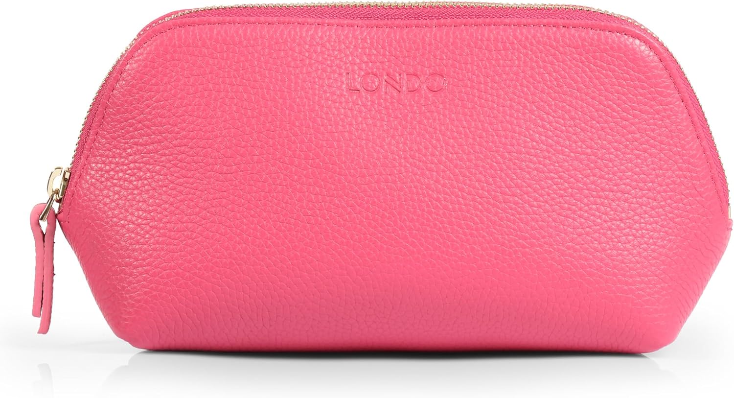 Londo Genuine Leather Makeup Bag Cosmetic Pouch Travel Organizer Toiletry Clutch - Image 7