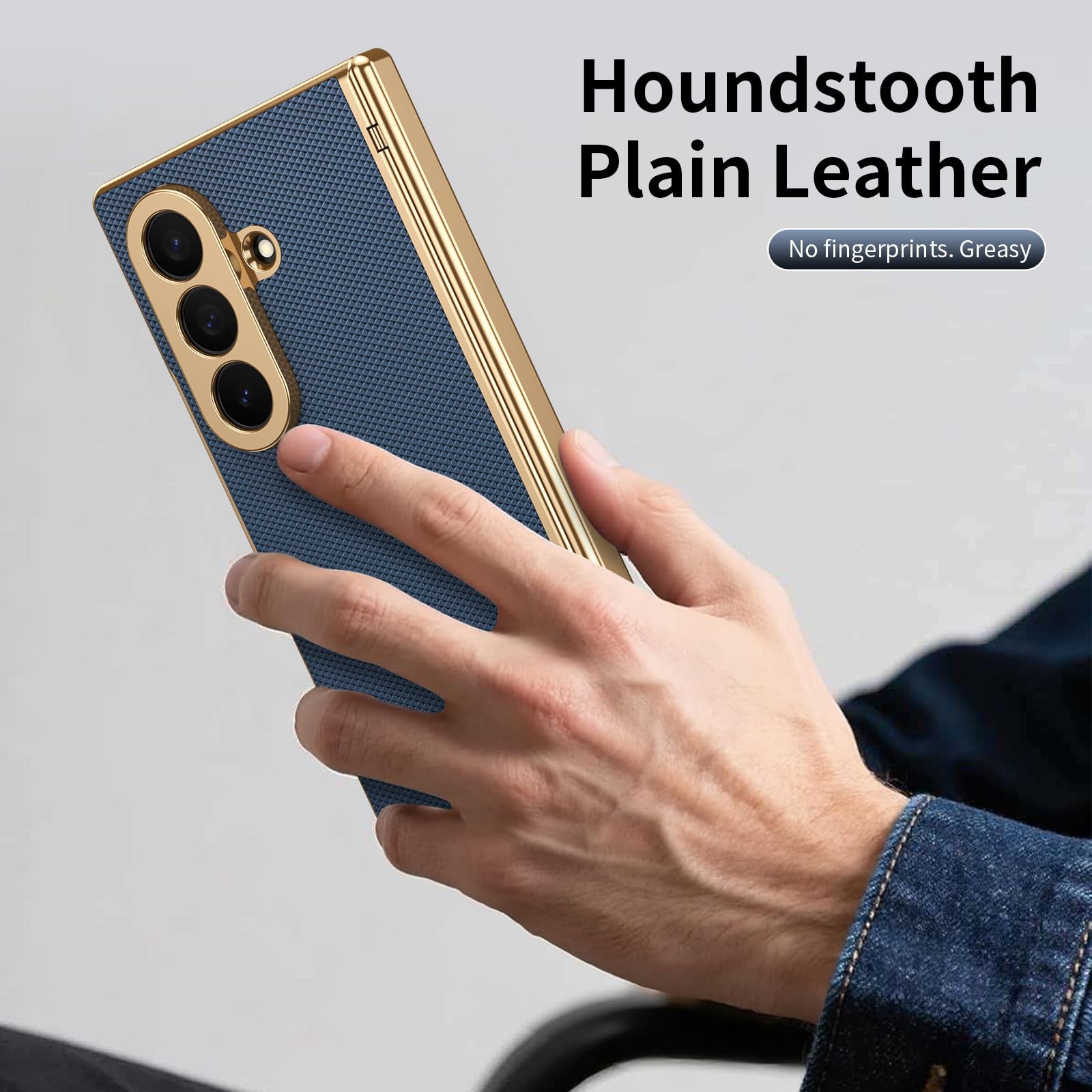 Etui do Samsung Galaxy Z Fold 8 Ultra, wbudowana szklana folia ochronna na