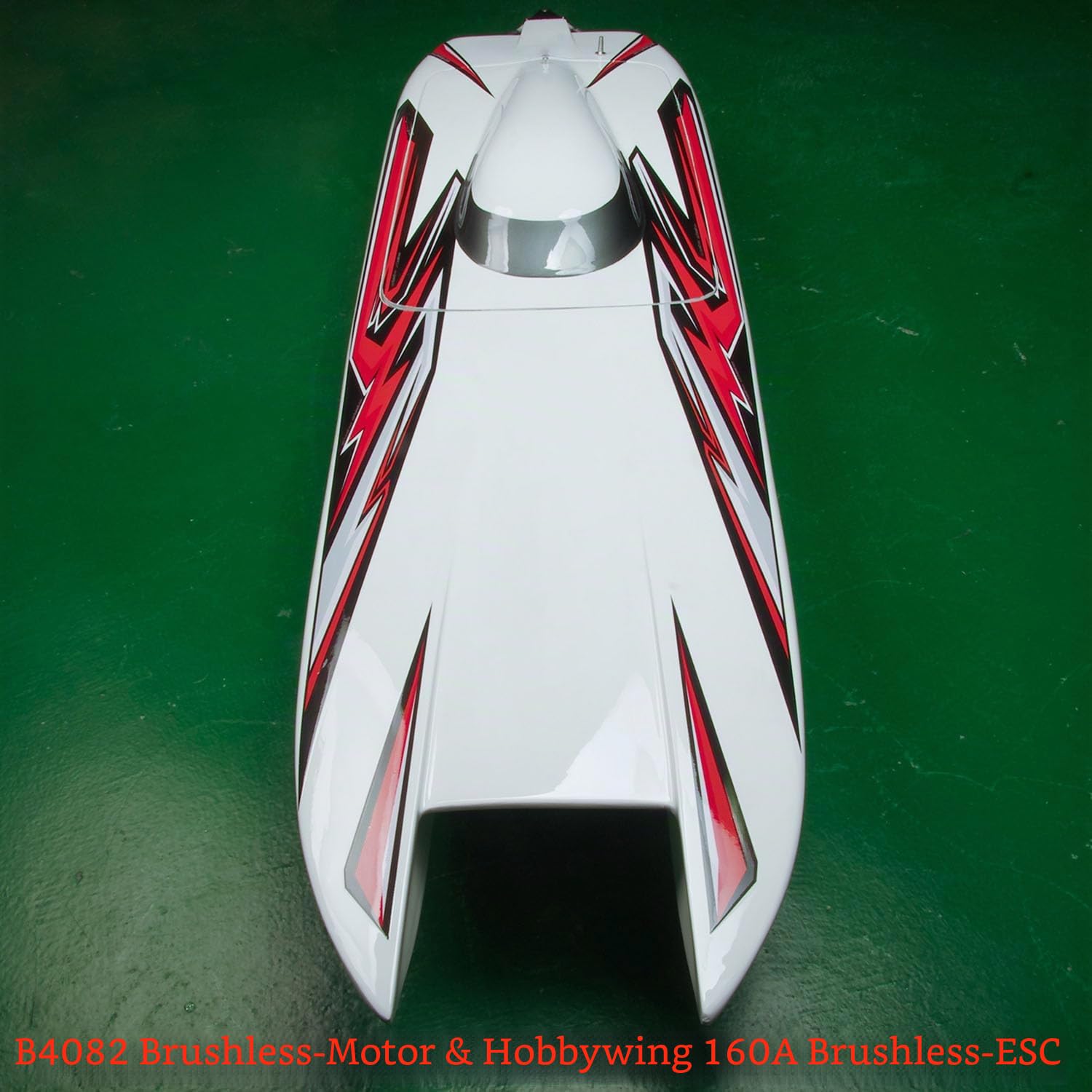 135KM/H RC Hochgeschwindigkeits-Rennboote DTRC E33 Wasserfahrzeug Modell Speedboat Kühlsystem RTR Batterie Dual Brushless Motor