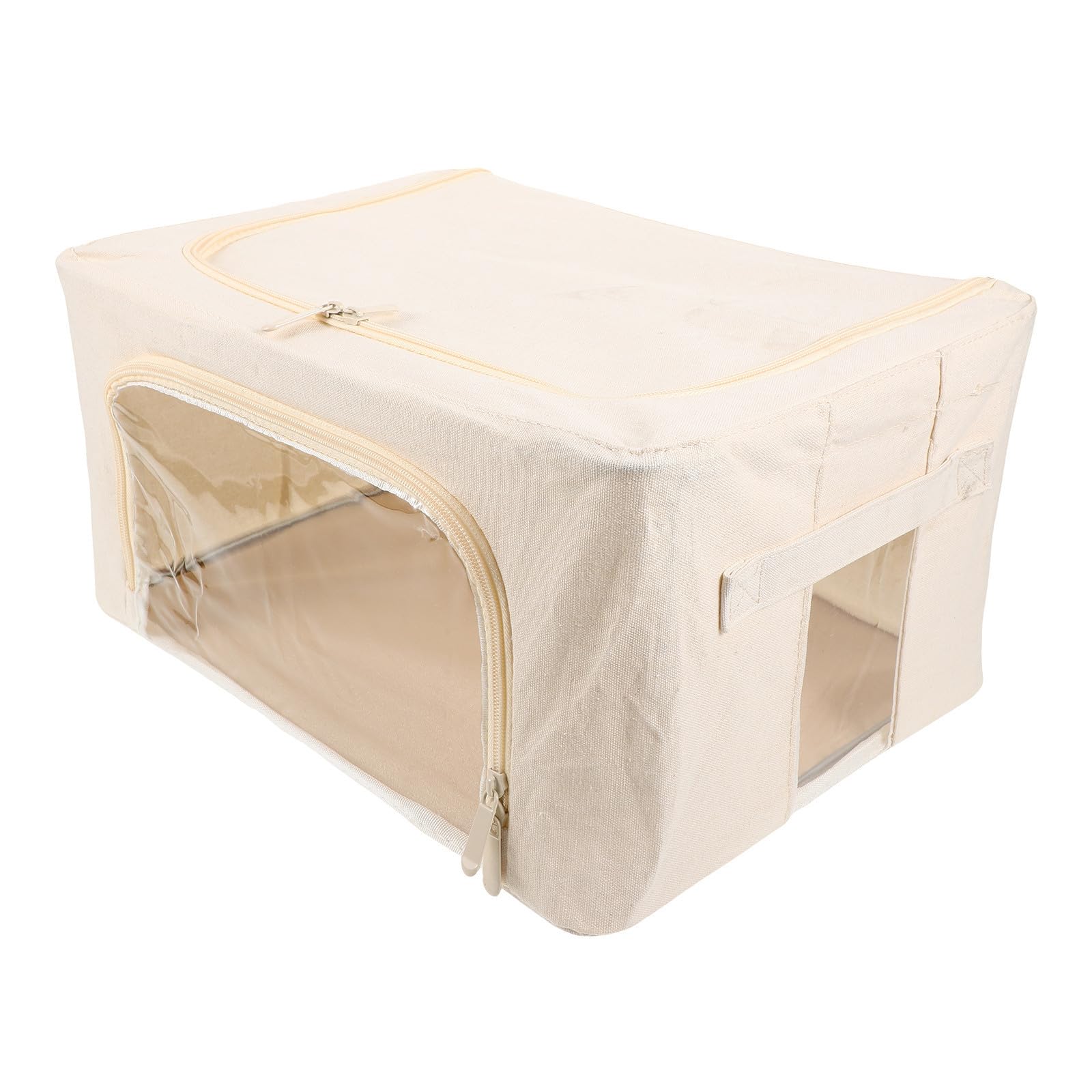 Boîte en tissu polyester-coton idéale pour ranger les jouets dans le salon