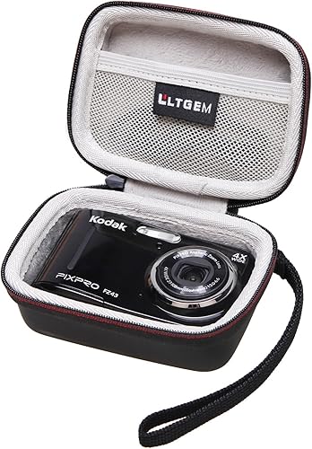 LTGEM Kodak PIXPRO - Funda para cámara digital compatible con Zoom FZ43FZ45FZ53FZ55Canon PowerShot ELPH 180190 Sony DSCW800DSCW830 - Bolsa