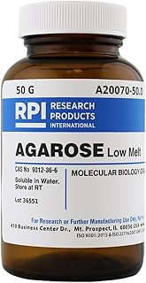 Agarose, Low Melt Temperature, 50 Grams