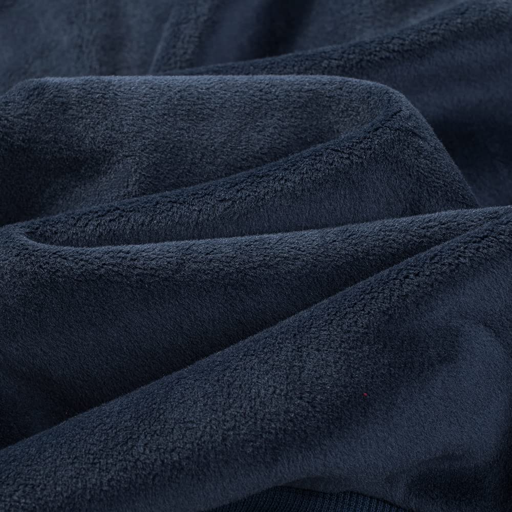 TONY BACKER Tuta Uomo In Pile Sportiva Con Chiusura Zip Completo Tuta In Casa