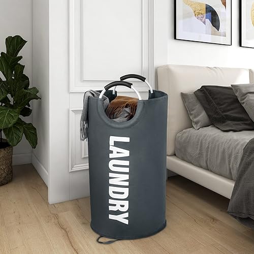 Miniatura 6 de ZERO JET LAG - Cesta de lavandería (tamaño XL, 7 colores) plegable de tela para colada