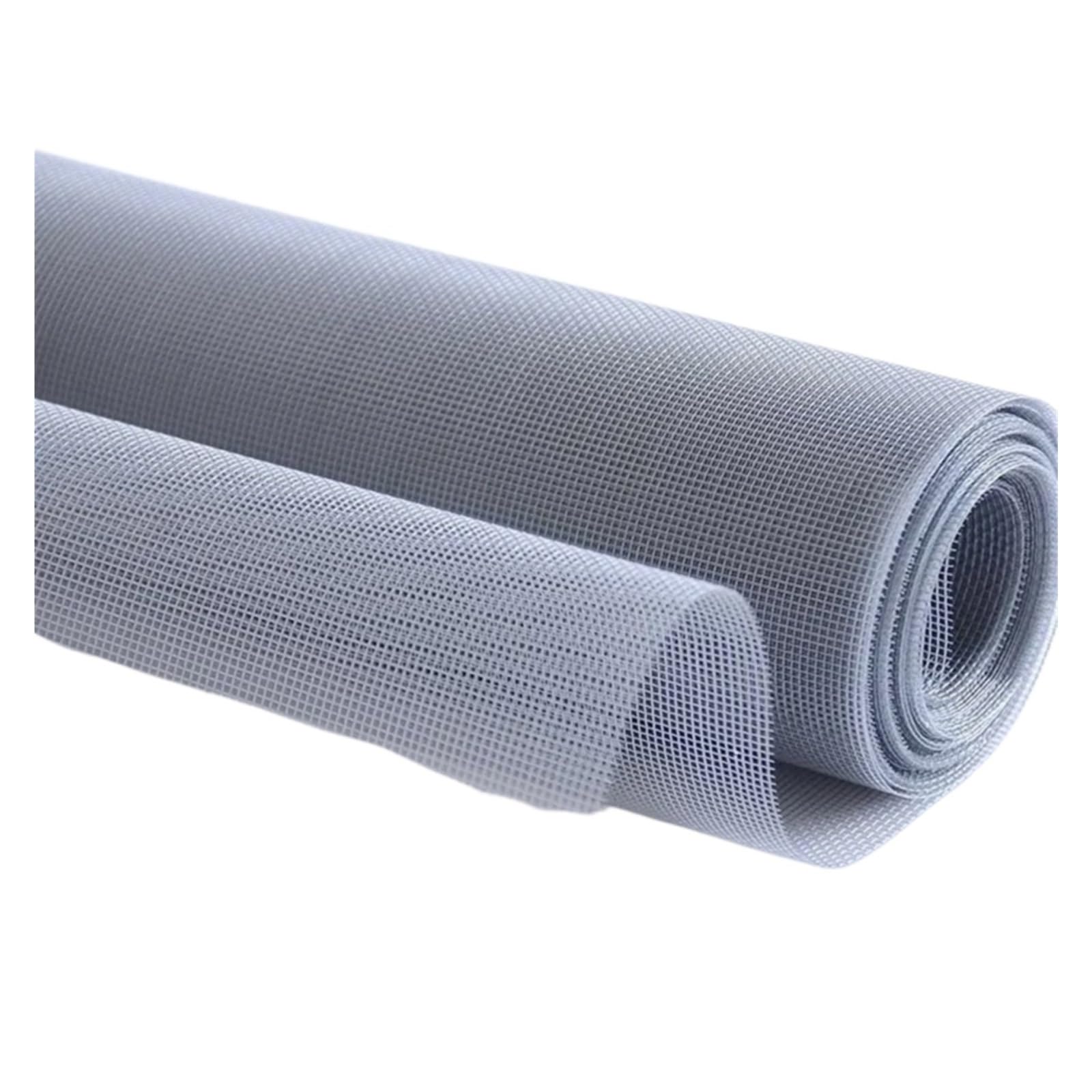 Écran de fenêtre invisible en maille durable gris 200x300cm