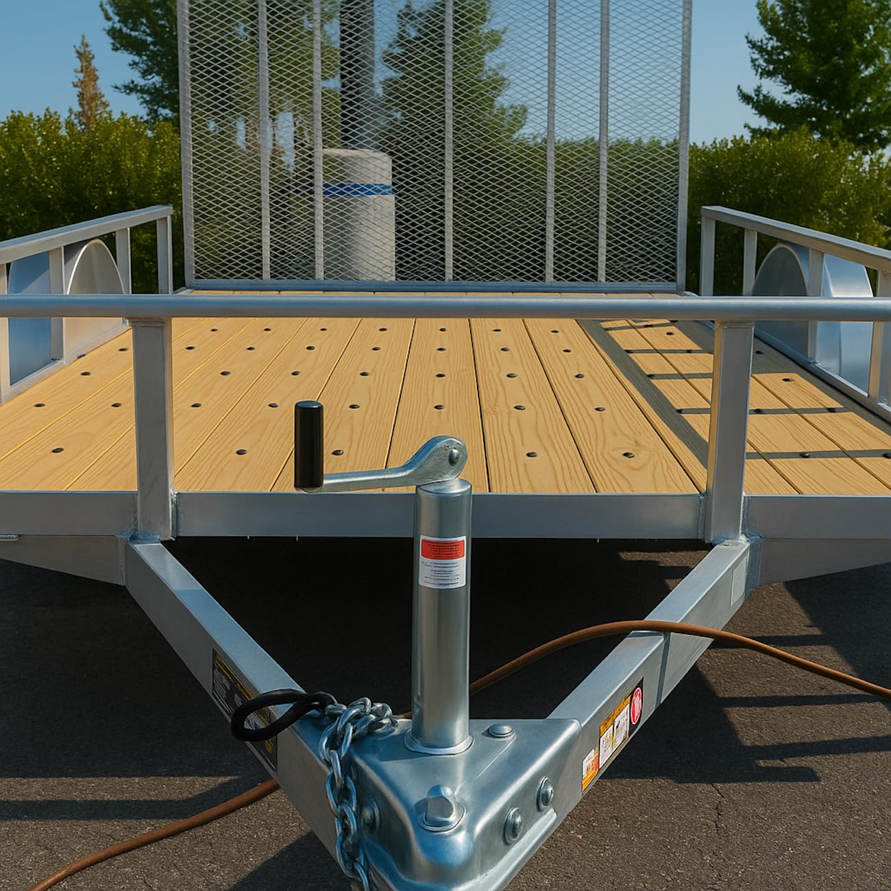 BCP Fasteners 5/16-18 x 2-1/2" Trailer Deck Screws 300 Qty- Black Trailer Screws for Trailer Flooring & Floorboards, Flat Head, T40 Star Drive, Type F, Compatible with Hardwoods & Softwoods - BCP1230