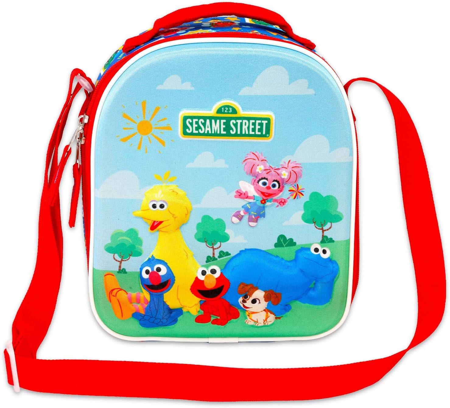 Sesame Street Lunch Box Set - Bundle with Lunch Bag Plus Water Bottle, More | Sesame Street Lunchbox School Supplies for Boys