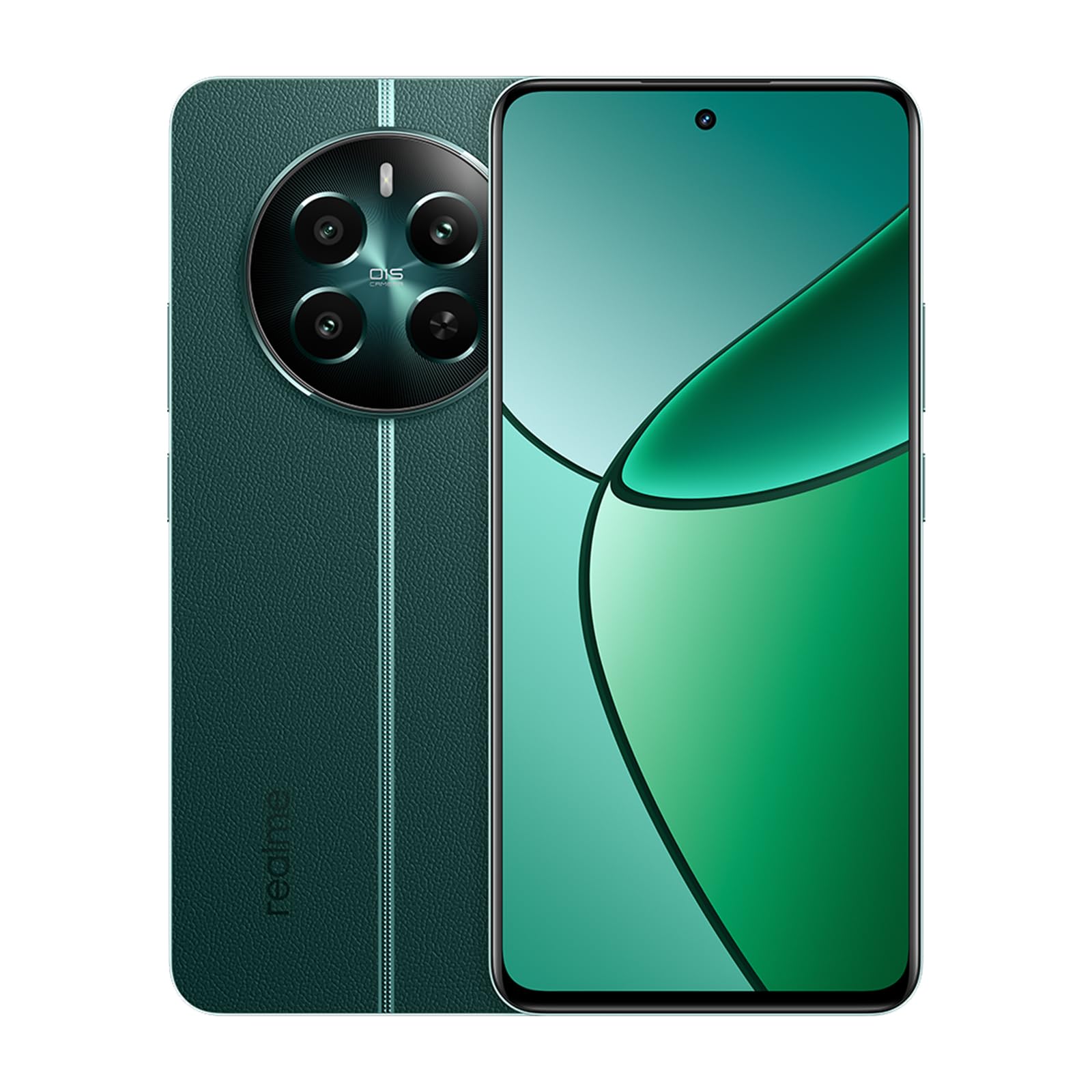realme 12+ 5G Smartphone, fotocamera 50MP LYT-600 OIS, processore Dimensity 7050, display Curve 120Hz, doppia scheda SIM, 8 + 256GB, Verde(Senza Caricabatterie)