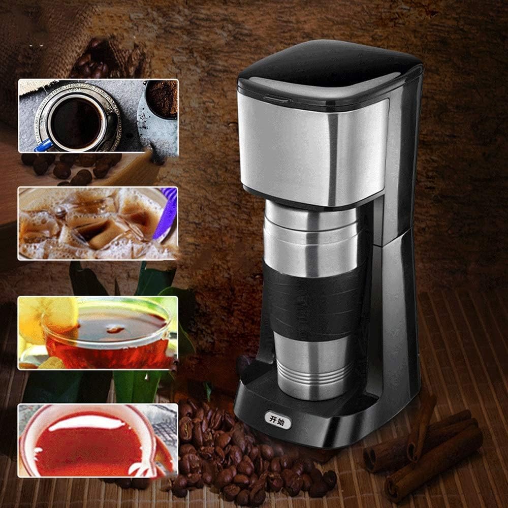 Coffee Machine Coffee Machine, Compact Coffee Machine,Coffee Machine,650 W,Boil-Dry Protection, Anti-Drip Function,Automatic Turn-Off Feature