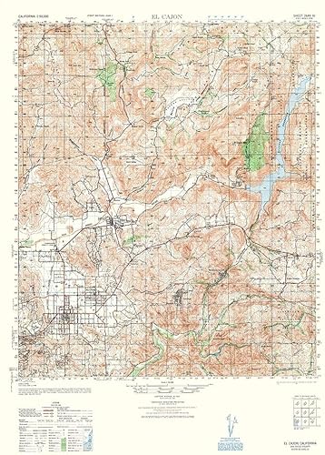 Miniatura 1 de Posterazzi PDXCAEC0001LARGE - Póster impreso en hoja de El Cajon de 1948, 24 x 36, multicolor