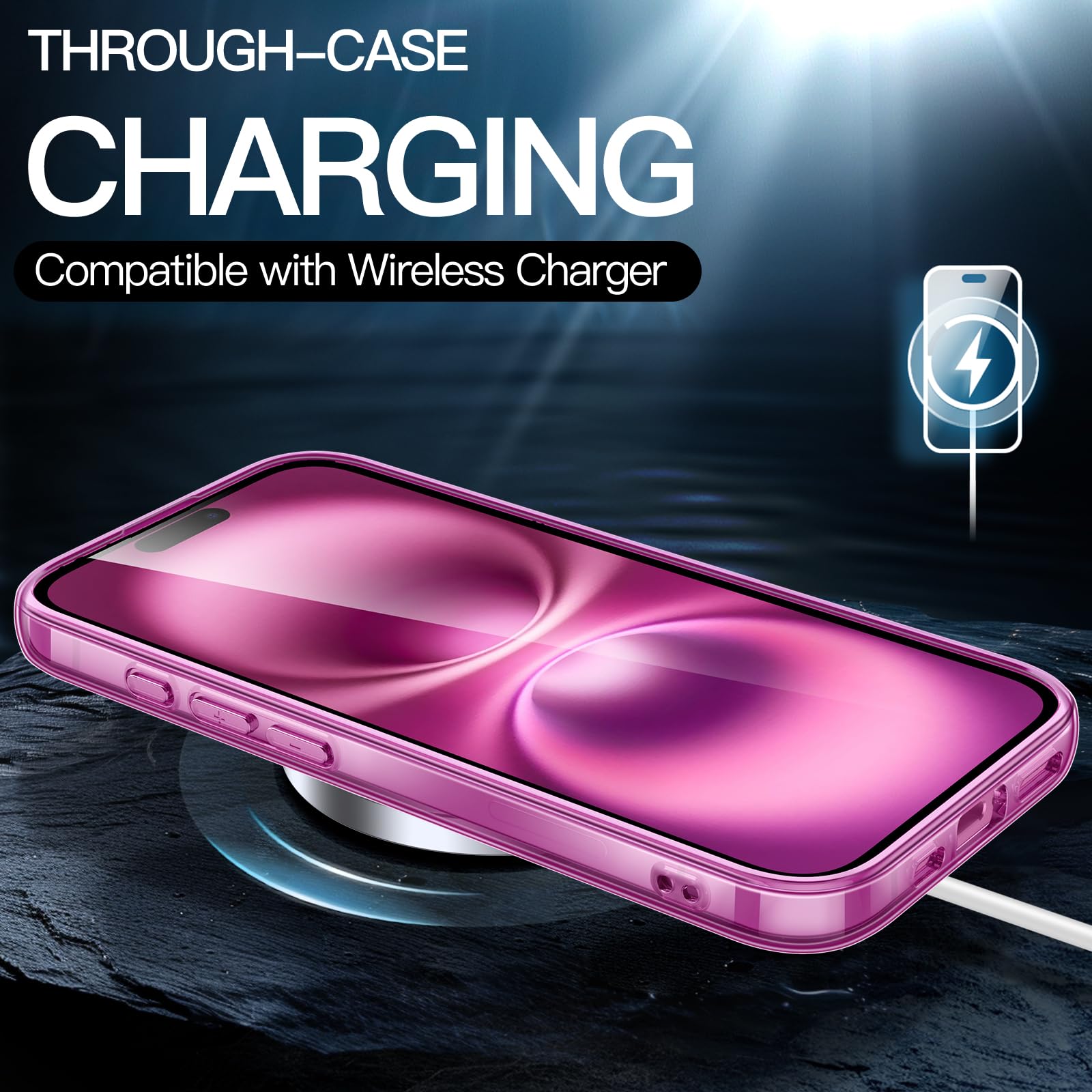 JETech Cover per iPhone 11 6,1 Pollici, Anti Ingiallimento Custodia Case con Assorbimento degli Urti e Anti-Graffio (Nero