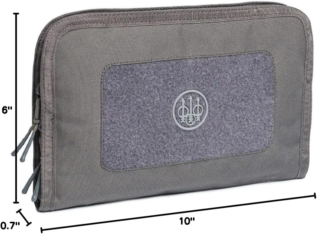 Beretta Commander Utility Pouch with YKK Zip Closure & MOLLE System | Rugged Durable Water-Repellent Shooting Organizer for Tactical & Personal Defense