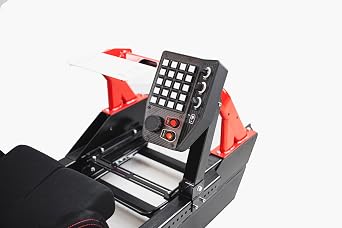 azracing Racing Button Box صندوق أزرار USB متعدد الوظائف لعجلة القيادة التي تعمل بنظام Windows للكمبيوتر الشخصي، تصميم الزاوية، خيارات تركيب متعددة