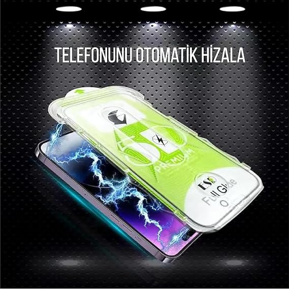 BABYLON EASY INSTALLATION Designed for Apple iPhone 12 Pro Max End-to-End Coverage Full Protection Durable Tempered Glass