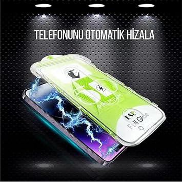 BABYLON EASY INSTALLATION Designed for Apple iPhone 12 Pro Max End-to-End Coverage Full Protection Durable Tempered Glass
