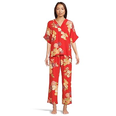 N by Natori Kiku Challis Dolman Pajama Set Women