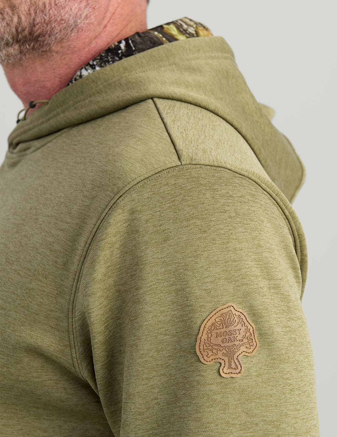 Nomad Herren North Star Bequemer mittelschwerer Jagd-Kapuzenpullover mit Camo Logo für Alltag und Outdoor-Lifestyle