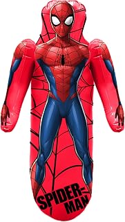 Marvel Spider-Man Shaped Bop Bag - Inflatable Punching Bag, Inflates to 42 Inches