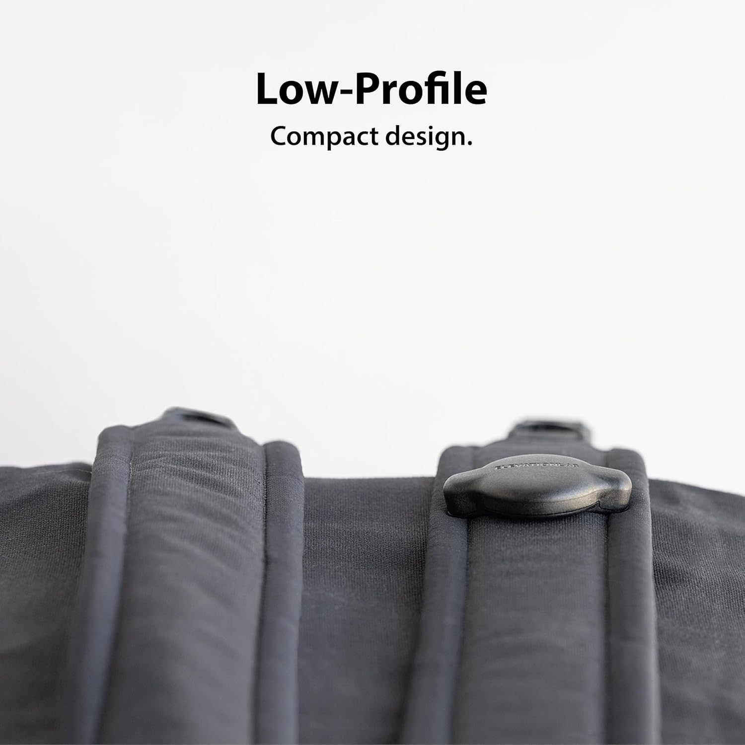 Elevation Lab AirTag Strap Compact - TagVault™ - The Secure & Minimal AirTag Strap Mount | Waterproof & Discreet | for Backpacks, Bags, Camera Straps & more (4 Pack)