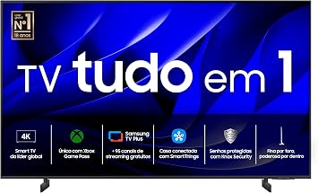 Samsung Smart TV 50" Crystal UHD 4K 50DU8000 - Painel Dynamic Crystal Color, Gaming Hub