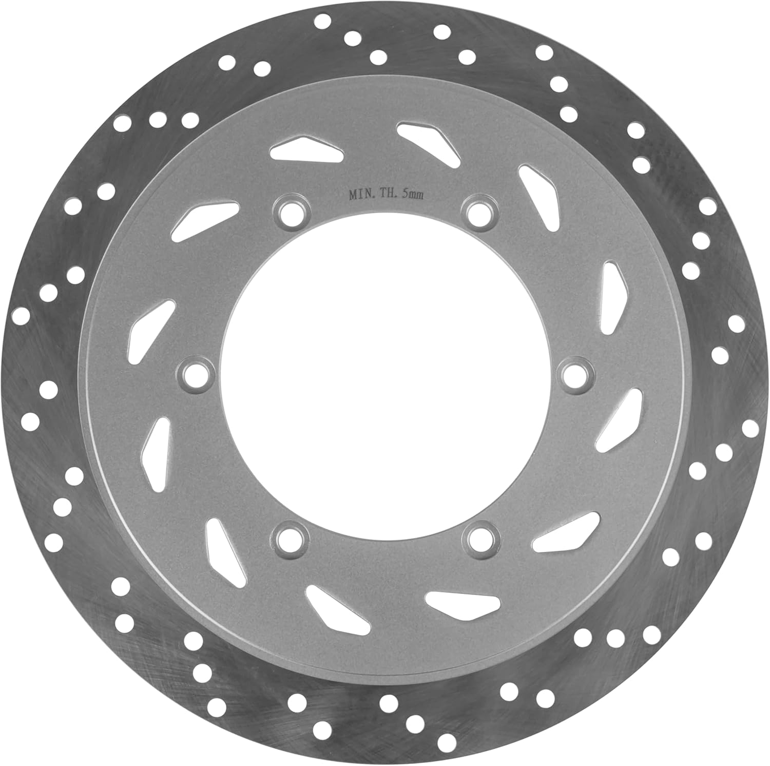 Caltric Front Brake Disc Rotor Compatible with Honda 45251-MEA-671 VTX1300 2003 2004 2005 2006 2007 2008 2009