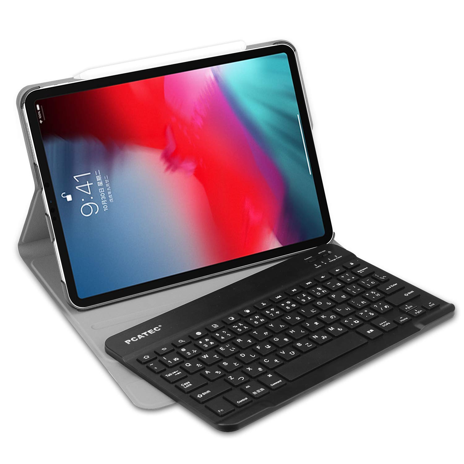 Amazon | 【PCATEC】 iPad Pro 11 超薄レザーケース付き Bluetooth