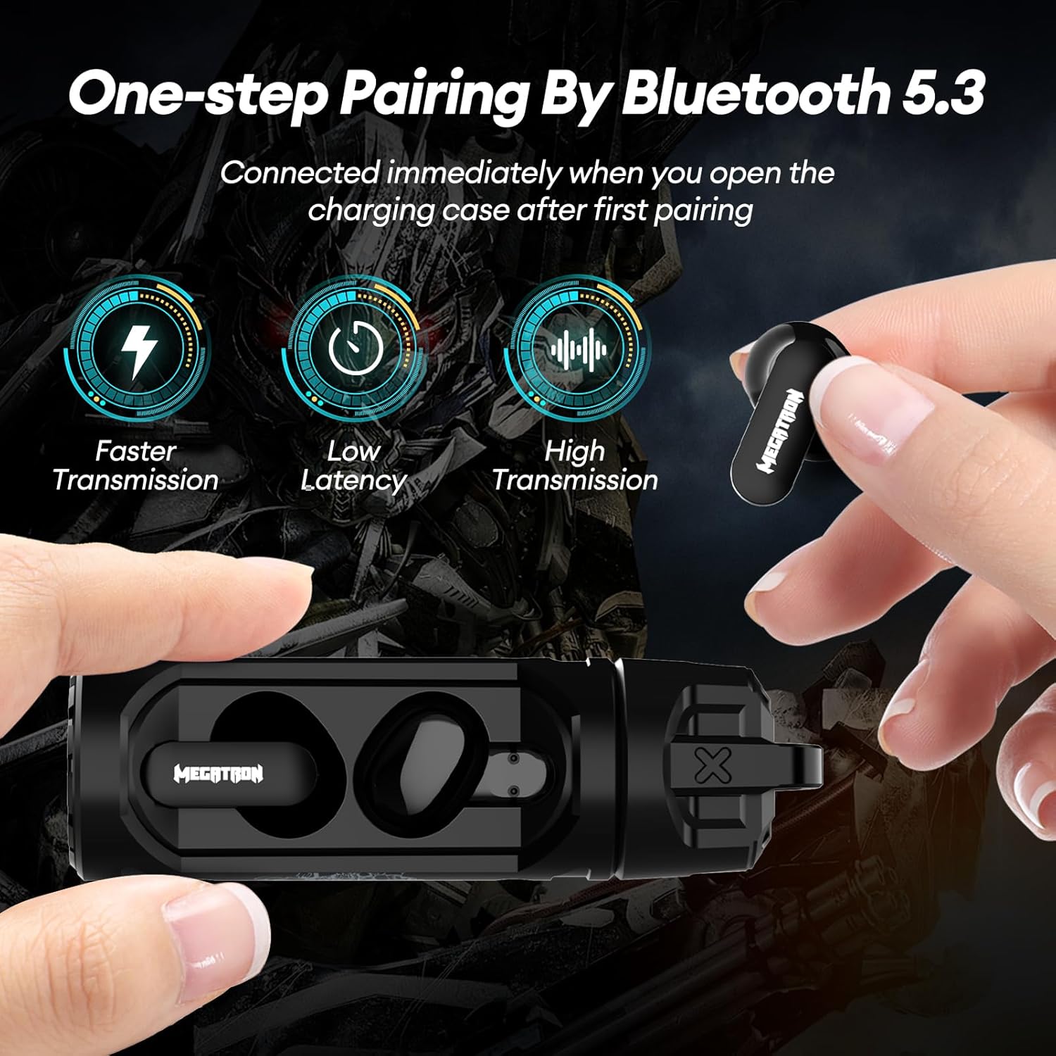 Rotary Design of TF-T11 Charging Case