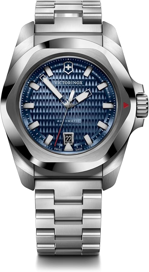 Amazon.com: Victorinox I.N.O.X. Automatic Blue Dial Stainless