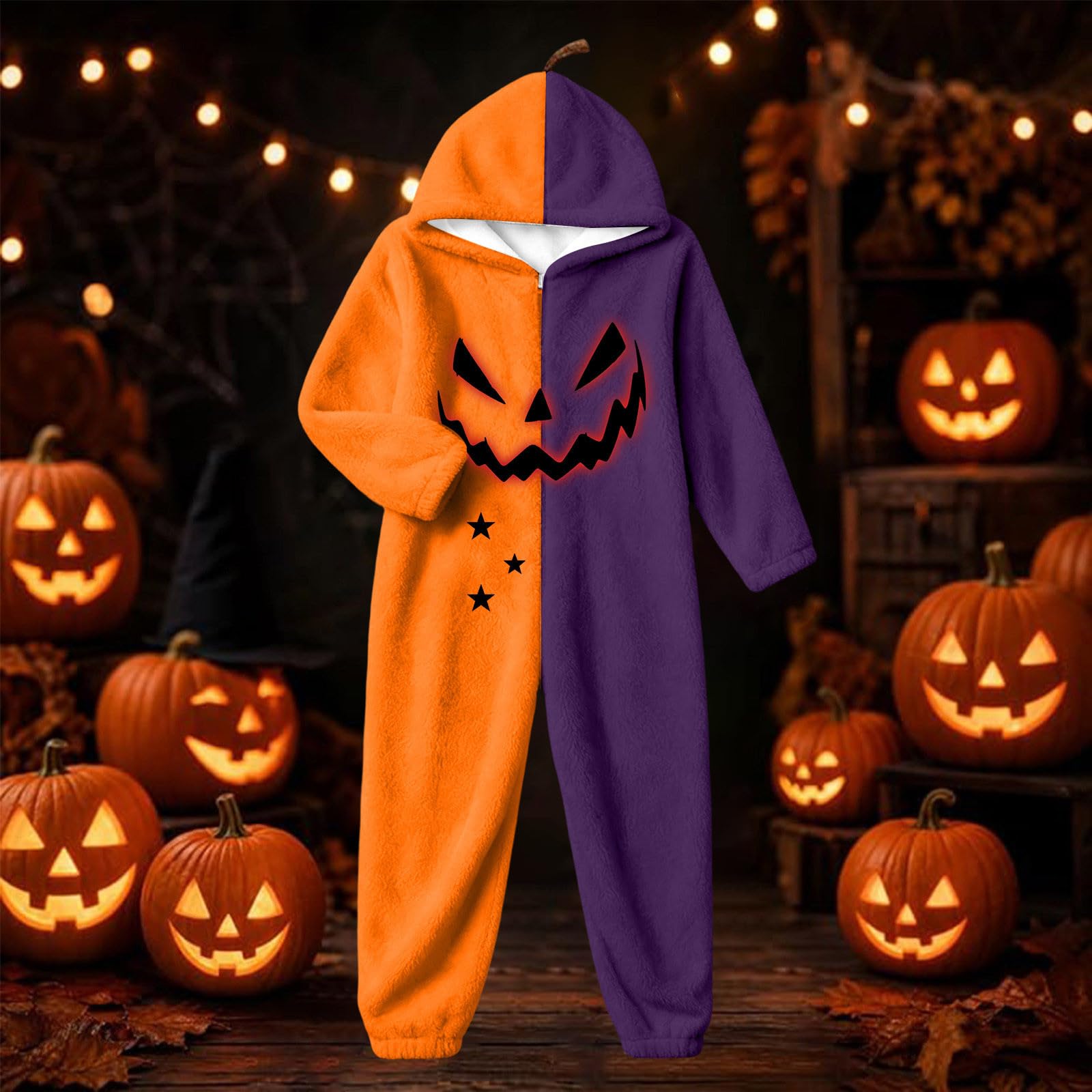 Ganzkörper Pyjama Herren Onesie Halloween Kostüm Große Größen Witzige Kostüme Lustig Faschingskostüme Damen Lustiges Witzig Cosplay Erwachsene Jumpsuit Für Ganzkörperanzug Warm Plüsch Lustige