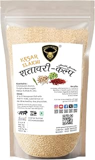 Shatavari Kalpa Granules, Enriched with Kesar & Elaichi| For All Age Groups - Kids to Elders| Ayurvedic Support for Lactation, Hormonal Balance, Digestion & Energy, Women's Herbal Wellness Supplement (1 KG, Kesar Elaichi)