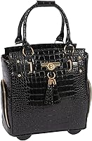 Vista 11 de JKM & Company Rolling Laptop Bag for Women Designer Wheeled Briefcase Fits 13-17" Laptops Office Travel Computer Case