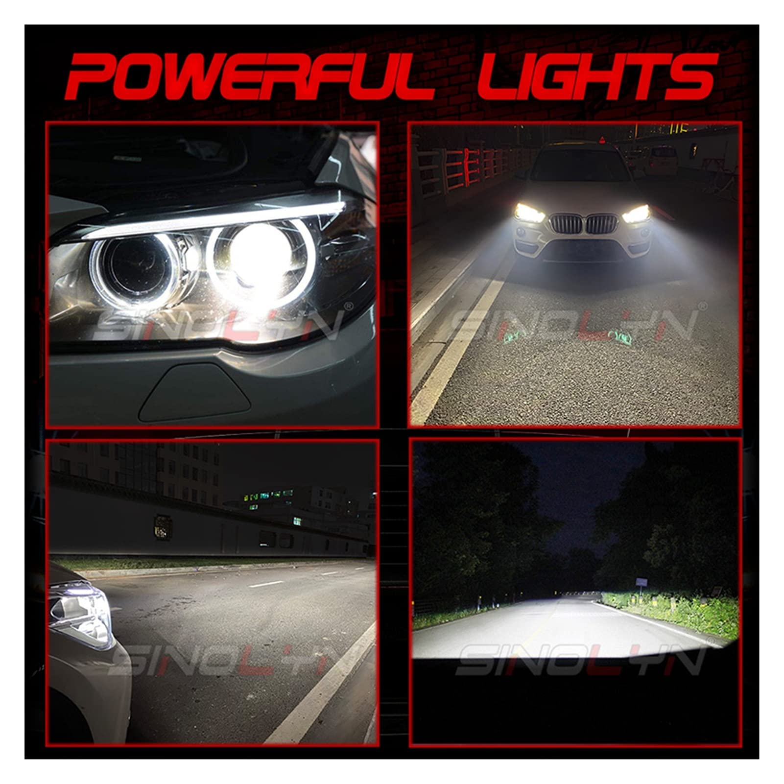 Faros LED HID Xenon Premium Lámpara Faro Foig Niebla Bombillas Accesorios H1 H7 D2S H3 9005 9006 H11 35W 4500K 5500K 6500K Bulbo Llevado (Socket Type : 9005/HB3)
