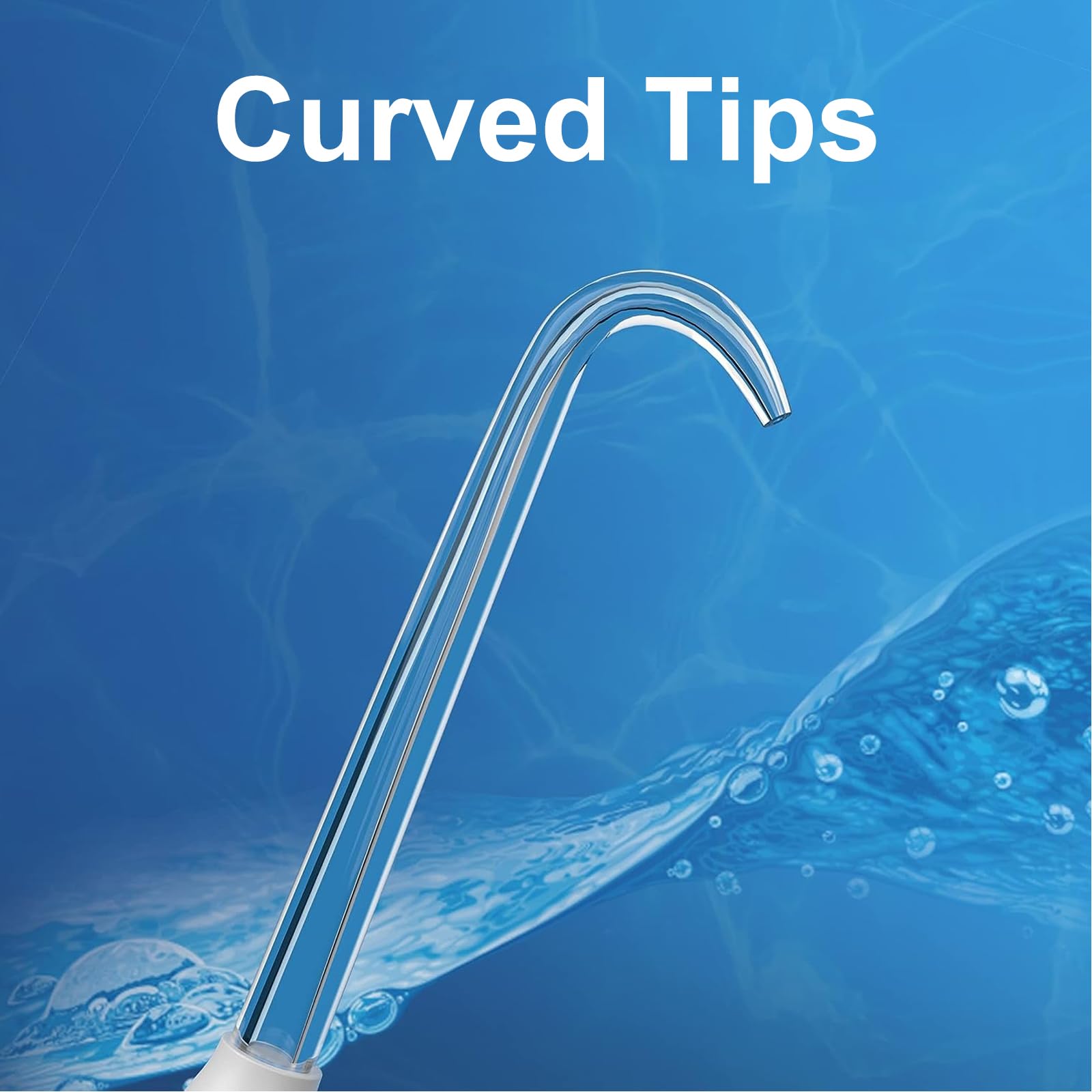 Professional Replacement Tips for Waterpik Water Flosser - 6 Implant Denture Tips - Image 2
