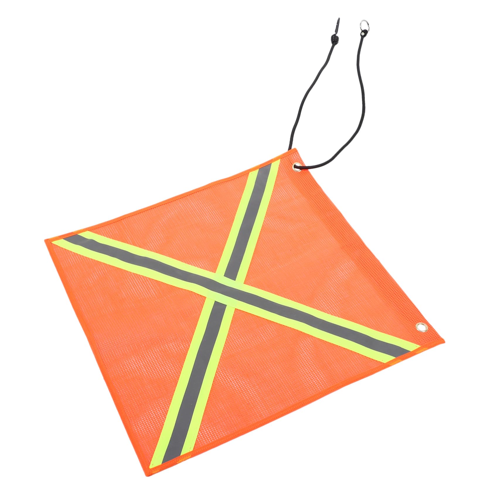 Balacoo Reflective Warning Flag Mesh Car End Safety Flag for Trucks for Night Use Reliable Easy to Install