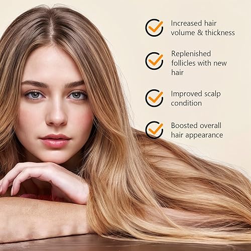 Miniatura 5 de Kit de aceite de crecimiento del cabello de minoxidil al 5% para hombres y mujeres, suero de crecimiento extra fuerte, suero tópico para tratamiento