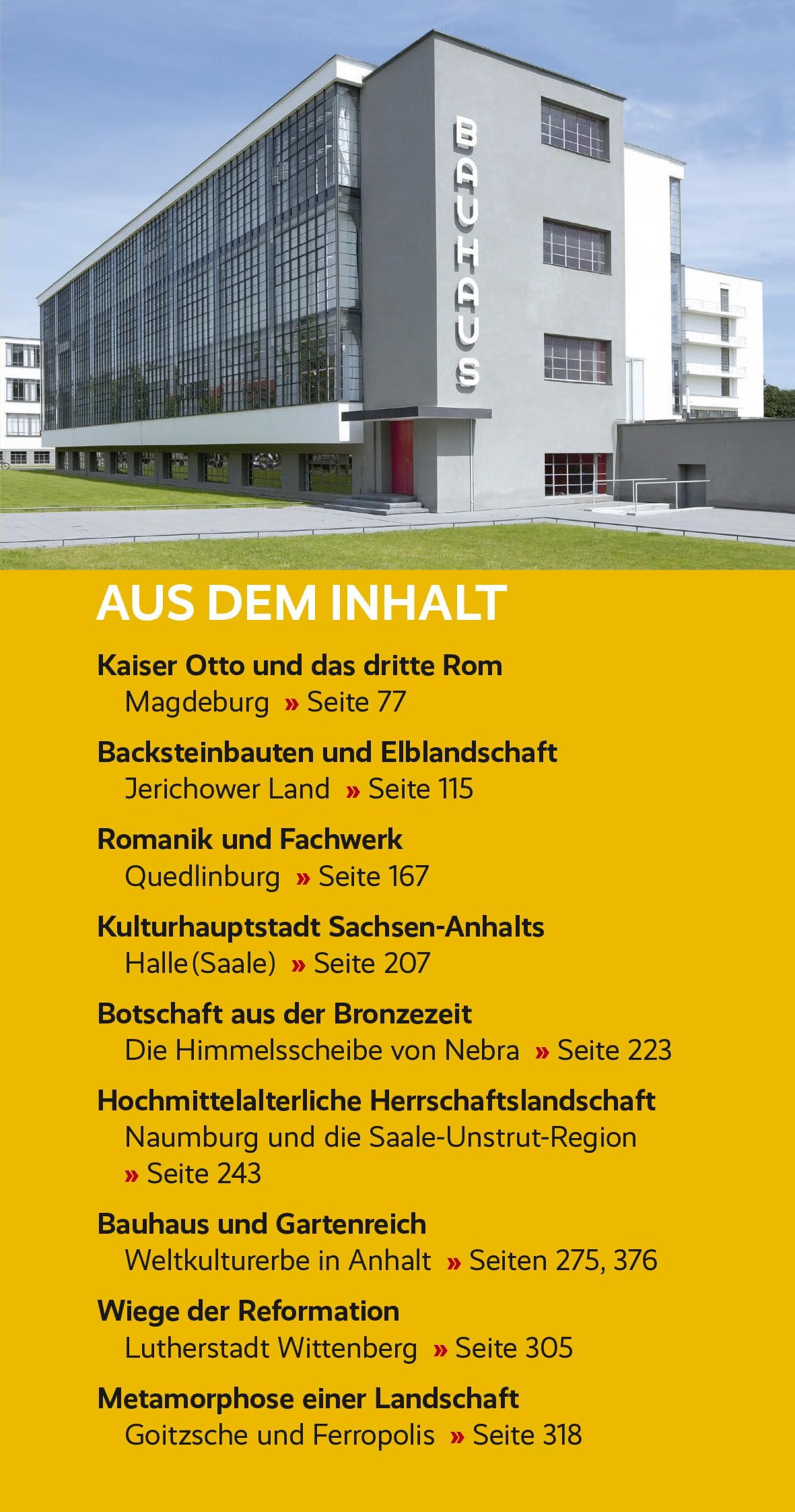 TRESCHER Reiseführer Sachsen-Anhalt: Mit Magdeburg, Halle (Saale), Dessau, Lutherstadt Wittenberg, Naumburg und Ostharz