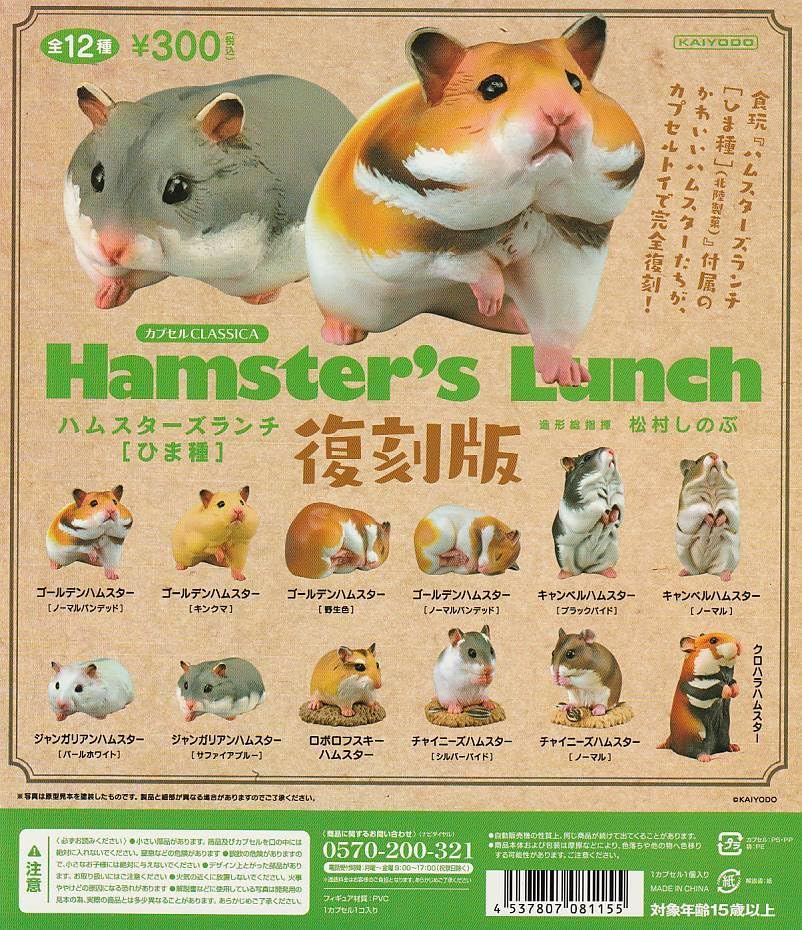 Amazon | カプセルQミュージアム ハムスターランチ(ひま種)復刻版POP