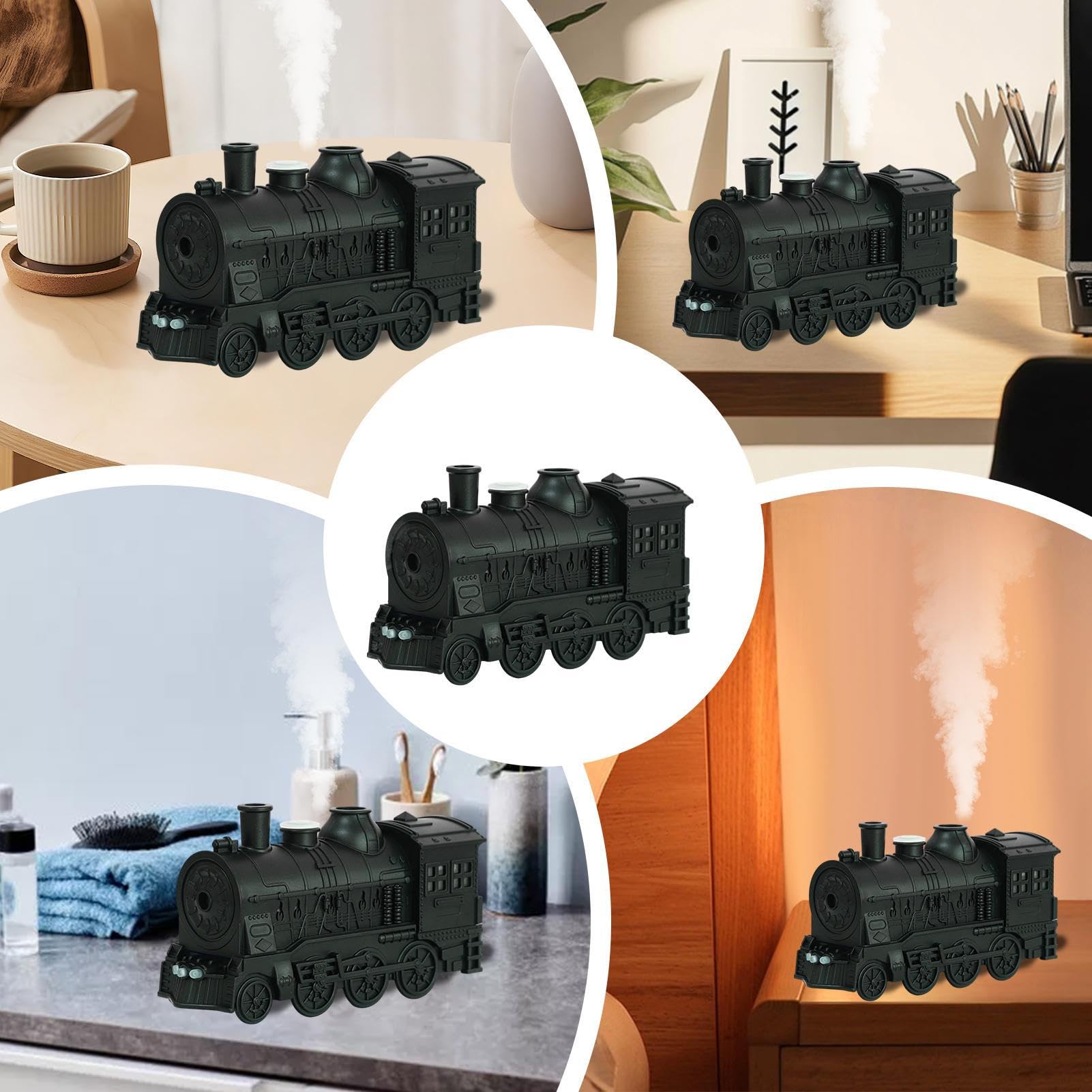 Diffusori di olio per la casa, umidificatore silenzioso per aromaterapia | design a a vapore, dispositivo decorativo per scrivania, emissione di vapore freddo a ultrasuoni, soluzione rilassante