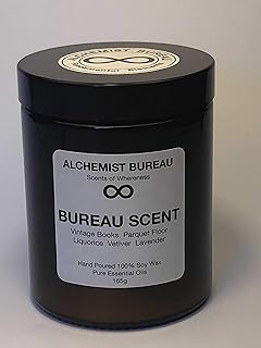 BUREAU SCENT Pure Essential Oils Soy Wax Candle by Alchemist Bureau