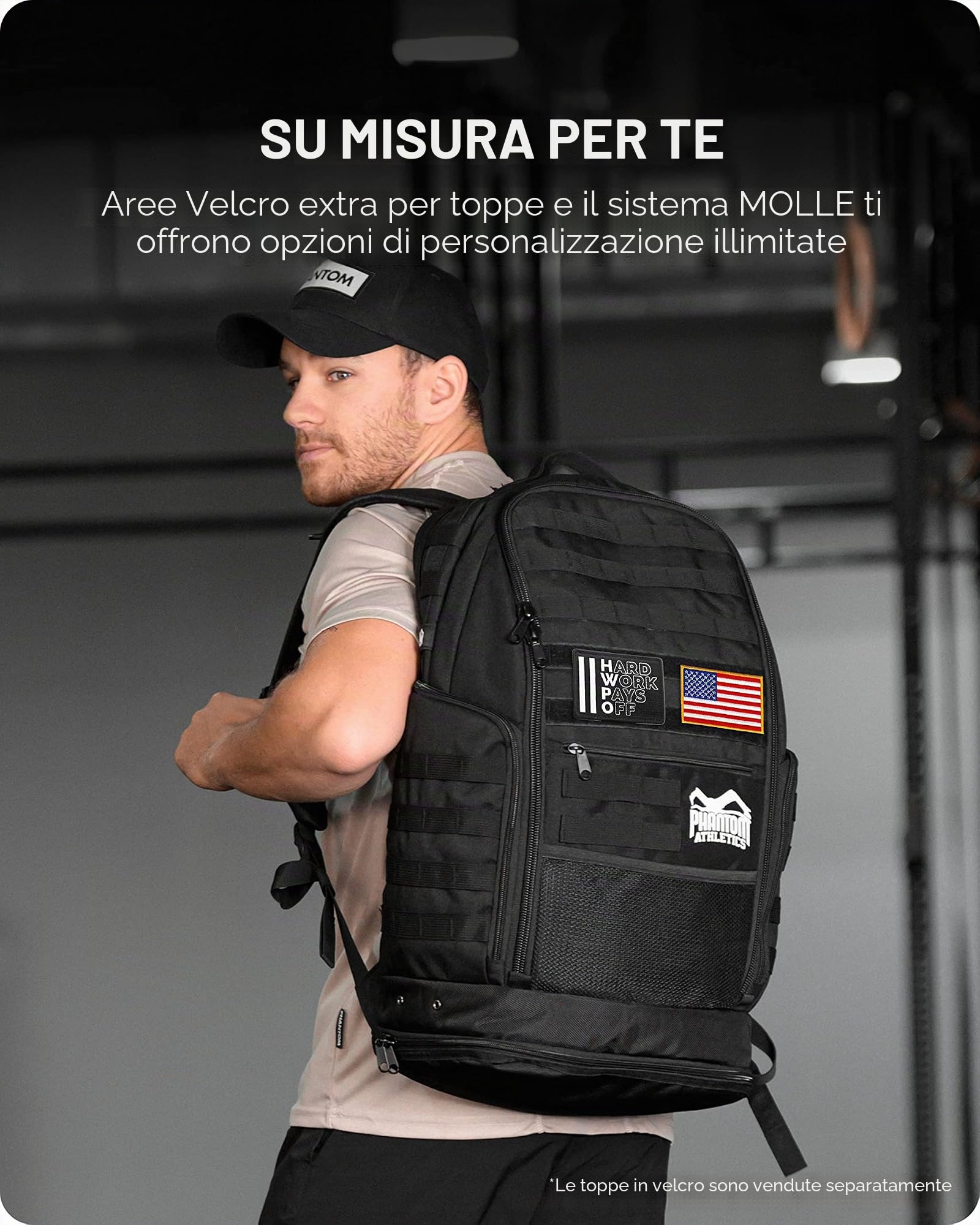 Phantom Athletics Zaino sportivo – Fitness Training – Zaino da uomo