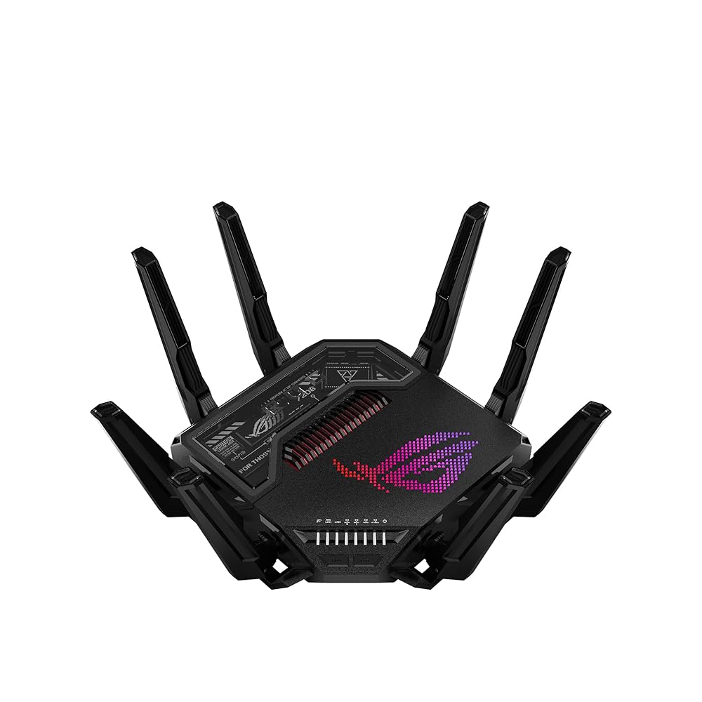 ASUS Wi-Fi ROG Rapture GT-BE98 Wi-Fi7対応 Asus ROG Rapture GT-BE98 Pro First Quad-Band WiFi 7 Gaming