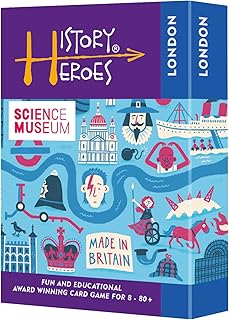History Heroes: London - History Question Card Game for Kids, Adults, Game Night - Family Friendly, Fun & Educational Conversation Game About London’s History