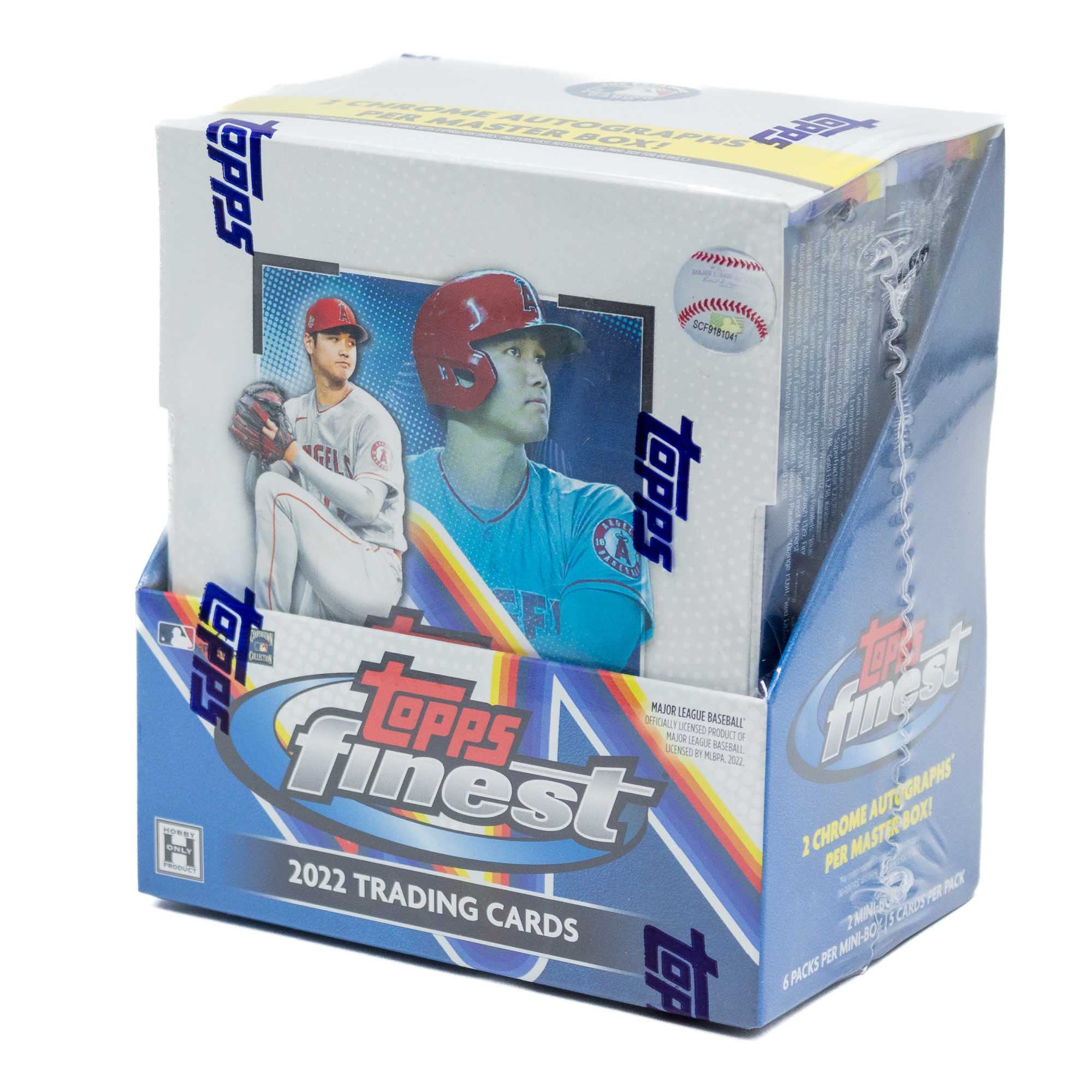 Amazon.co.jp: MLB 2022 Topps Finest Baseball Card Hobby Box 