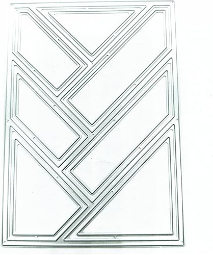 Miniatura 2 de Troqueles de corte para hacer tarjetas, troquelados de metal, herramienta de álbum de recortes, marco hueco, plantilla de perforación para