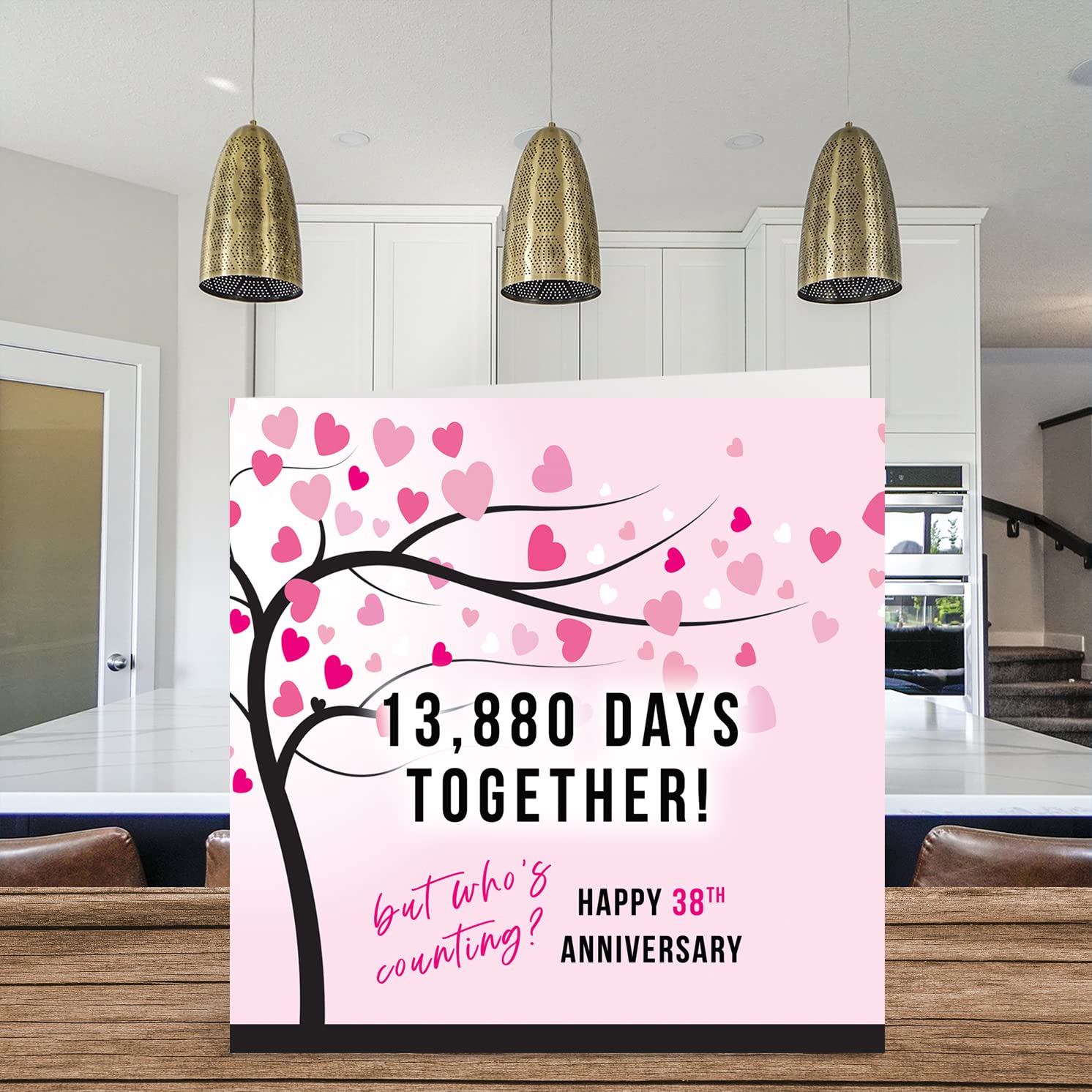 Carte Amusante De 38e Anniversaire Pour Femme Ou Mari – 13880