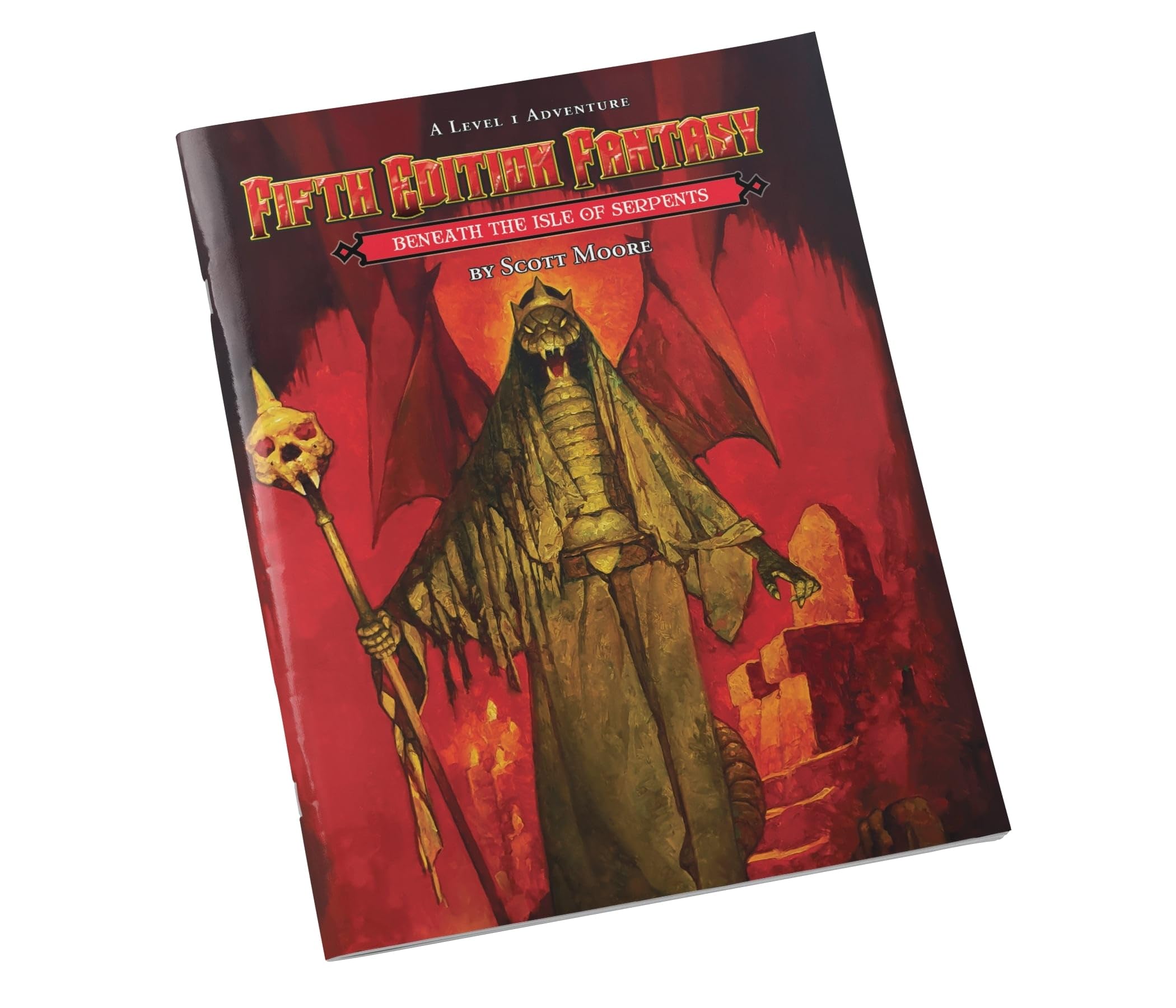 Fifth Edition Fantasy #28: Beneath the Isle of the Serpents (FIFTH ED FANTASY)