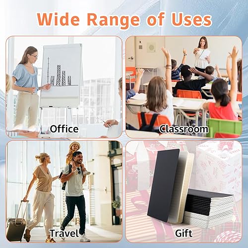 Miniatura 7 de Paquete de 24 cuadernos de papel kraft a granel, diario de viaje rayado, cuadernos con rayas universitarias, diario de cubierta negra a granel para