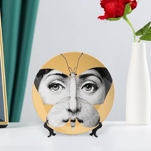 Miniatura 6 de Lina Cavalieri - Placa decorativa de pared, misteriosa placa para colgar en la pared, incluye soporte y gancho de resorte especial, A2, 7 pulgadas