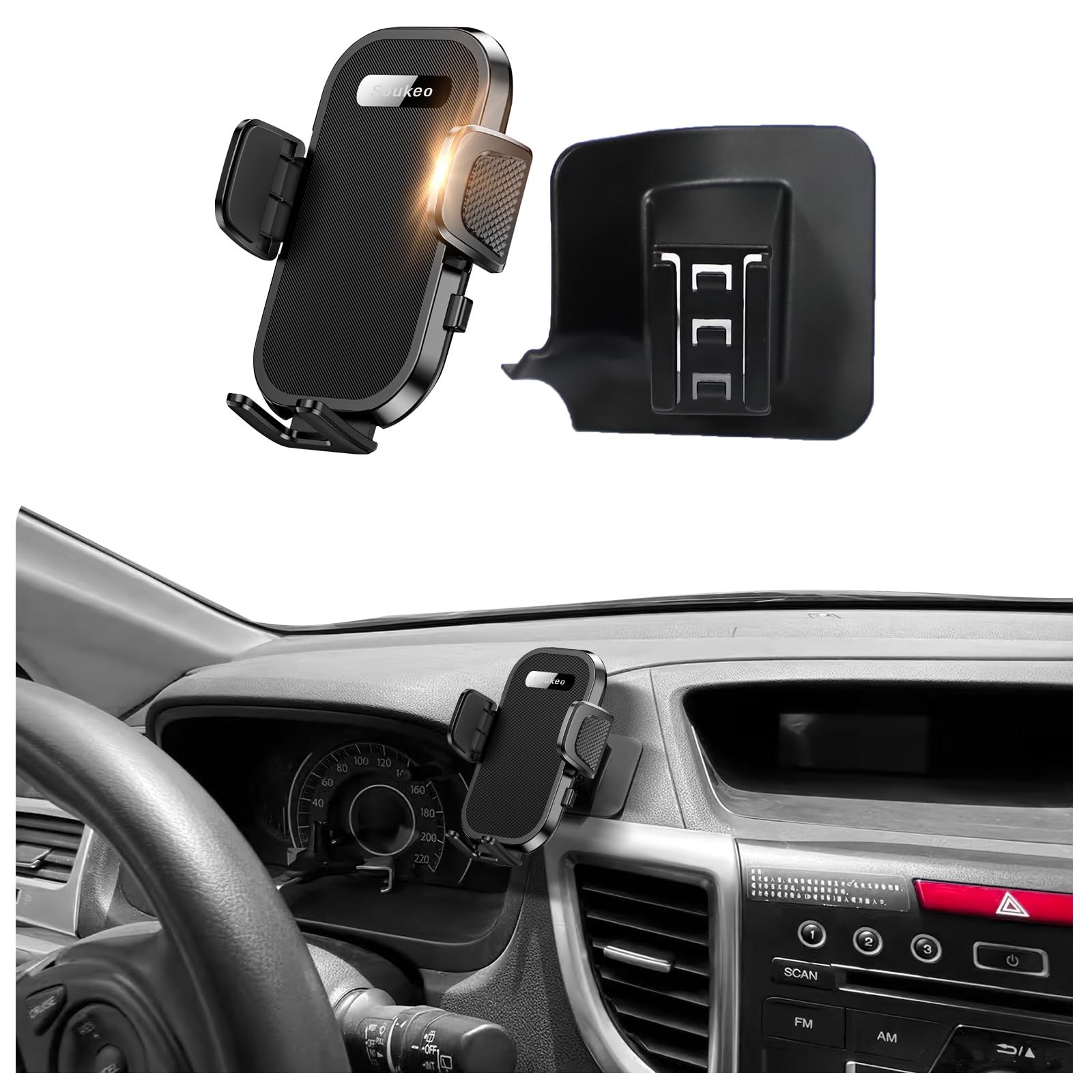 soukeo dashboard phone holder for Honda CR-V 2012-2016